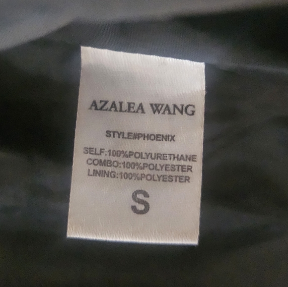 Azalea Wang Phoenix Moto Jacket Studded Graffiti Painted Cropped  Silver, Small - Picture 14 of 15